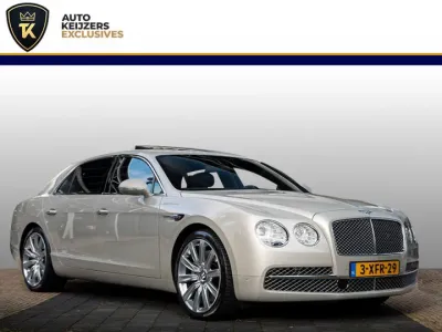 Bentley Flying Spur 6.0 W12 Stoelventilatie Navigatie DVD schermen Memory 